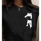 T-shirt Feminina - Snoopy Normal - Amor - Barbie Camiseta - Baby Look Camisa Flor em Malha T-shirt Feminina - Snoopy Normal - Amor - Barbie Camiseta - Baby Look Camisa Flor em Malha