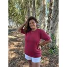 T-SHIRT GOLA O FEMININA BASIC 100% ALGODÃO LISA Varias Cores Envio Imediato