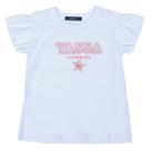 T-Shirt Infantil Feminina Branca Tassa 31927