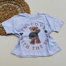 T-shirt Infantil Ursinhos Carinhosos 04 ao 12 T-shirt Infantil Ursinhos Carinhosos 04 ao 12