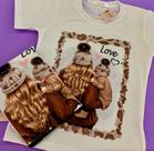 T-shirt kit mãe e filha