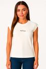 T-Shirt Manga Reglan Polo Wear Off White