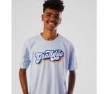T-shirt masculina "Gratidão" Azul Clara - G