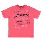 T-shirt Menina Pink Soda em Algodão na cor Pink T-shirt Menina Pink Soda em Algodão na cor Pink
