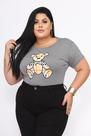 T shirt Plus Size Feminina Urso Ursinho Ted