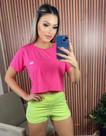 T-shirt relaxed- rosa