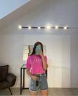 T-Shirt rosa claro mille