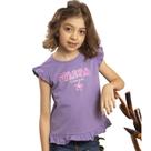 T Shirt Tassa Infantil Lilás