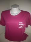 T-shirt Um Dia Rosa Tam G