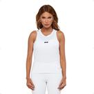 T-Shirt Vibs Regata Fitness Feminino Branco T-Shirt Vibs Regata Fitness Feminino Branco