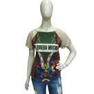 T-shirt zinco c/ frente sublimada frida tam p