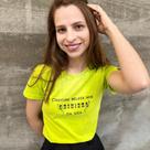 T-shirts Camiseta Feminina Procure Beleza Verde T-shirts Camiseta Feminina Procure Beleza Verde