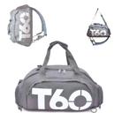 T60 Bolsa Academia Transversal Com Compartimentos Top D Luxo