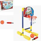 Tabela basquete cesta flutuante com bola e bomba piscina jogo infantil aquatica água
