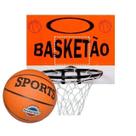 Tabela De Basquete Aro De Ferro + Rede + Bola