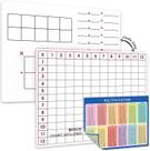Tabela de multiplicação Whiteboard Scribbledo 11x14 para crianças