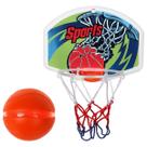 Tabela de Parede Basquete 34x26 Aro Rede Bola Iluminada Criaças +3 Anos Bel