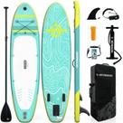 Tabla de Paddle Inflable de Pie HEYBOARD 10'6"x32"x6" con Accesorios