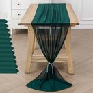 Table Runner Flohar Chiffon 29 x 300 cm Sheer Romantic, pacote com 12