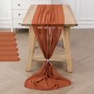 Table Runner Flohar Chiffon 29 x 300 cm Sheer Romantic, pacote com 6