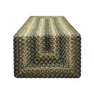 Table Runner Homespice Pinecone Juta 91x91cm Verde