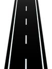 Table Runner Remagr Racetrack Floor Running Black 10m x 60cm
