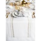 Table Runner Solino Home Stripe Linen 274 cm 100% linho puro