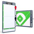 Tablero de Pizarra Blanca con Pinza Champion Sports para Entrenadores de Béisbol