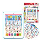 Tablet Bilingue Brinquedo Educativo Letras Número Música 6x1