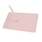Tablet de desenho HUION Inspiroy 2 Small com caneta rosa