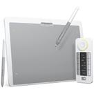 Tablet de desenho XENCELABS Medium com 40 teclas rápidas Nebula White