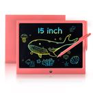 Tablet de escrita LCD ERUW de 15 polegadas colorido para crianças de 3 a 9 anos