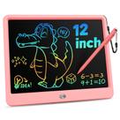 Tablet de escrita LCD KOKODI de 12 polegadas com caneta anti-perda rosa Tablet de escrita LCD KOKODI de 12 polegadas com caneta anti-perda rosa