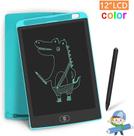 Tablet de escrita LCD Placa de escrita colorida de 12 polegadas