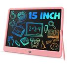 Tablet de escrita LCD TEKFUN de 15 polegadas para crianças de 8 a 10 anos ou mais (rosa) Tablet de escrita LCD TEKFUN de 15 polegadas para crianças de 8 a 10 anos ou mais (rosa)