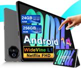 Tablet Dghrti Android 14 de 11 polegadas 24 (8+16) GB de RAM 256 GB de ROM
