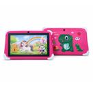 Tablet Infantil 7 Android 13 4GB RAM 64GB Com Capa Protetora Dinossauro Resistente Educativo