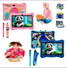 Tablet Infantil Android 4Ram 64GB WiFi 5G Play Store Acompanha Maleta