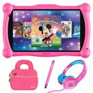 Tablet Infantil Contixo 7" Disney - WiFi e Bluetooth - Rosa