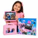 Tablet Infantil Kids 4RAM 64GB com Capa Protetora, Alça, Pelicula e Android 13.0 e Controle Parental com PlayStore Tablet Infantil Kids 4RAM 64GB com Capa Protetora, Alça, Pelicula e Android 13.0 e Controle Parental com PlayStore