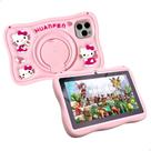 Tablet infantil Kids H kitty + brindes 4gb Ram 128gb capa antiqueda
