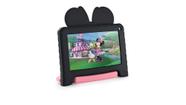 Tablet Infantil Minnie com Controle Parental 4GB RAM 64GBTela 7 pol Case Wi-fi Android 13 Quad Core