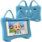 Tablet infantil Trayoo 7 Toddler com WiFi, YouTube, câmera dupla azul