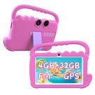 Tablet infantil YQSAVIOR 7 polegadas 4 GB RAM 32 GB ROM Android 12 rosa
