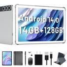 Tablet KADYBE 2024 Android 14 mais recente de 10 polegadas 128 GB + 1 TB