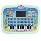 Tablet Kids Learning Toy, tela LED, letras, números, música