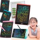 Tablet Lousa Magica Grande Escreve e Apaga Tela 12' Vermelha