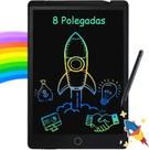 Tablet Lousa Mágica Infantil Escrever Desenhar Lcd Preto