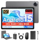 Tablet MENTUME Android 15 10 polegadas Octa-Core 24 GB+128 GB+1 TB cinza