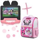 Tablet Minnie 4GB RAM 64GB Android 13 Quad Core Wi-fi + Case + Mochila NB414K